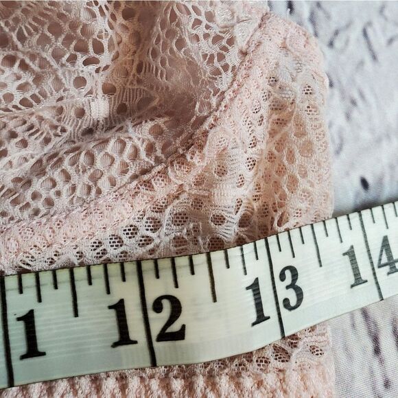 VICTORIAS SECRET bralette soft pink lacy M - Picture 4 of 5